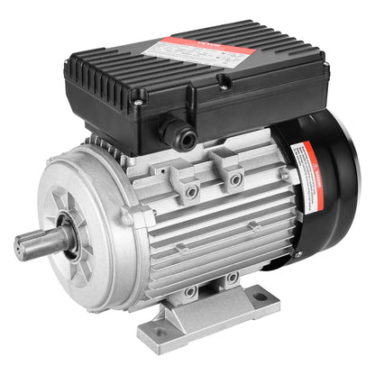 0,75KW Elmotor 1400 RPM AC 220~240V 5,45A 1-fas 19 mm kilaxel