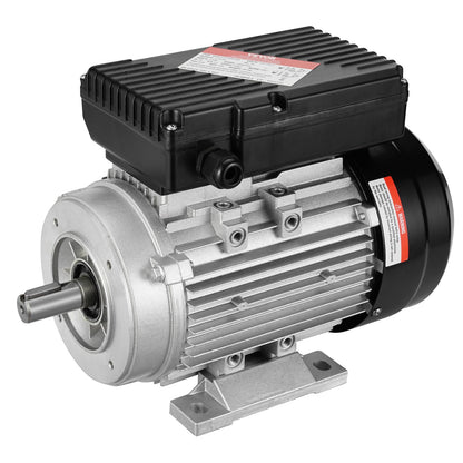0,75KW Elmotor 1400 RPM AC 220~240V 5,45A 1-fas 19 mm kilaxel