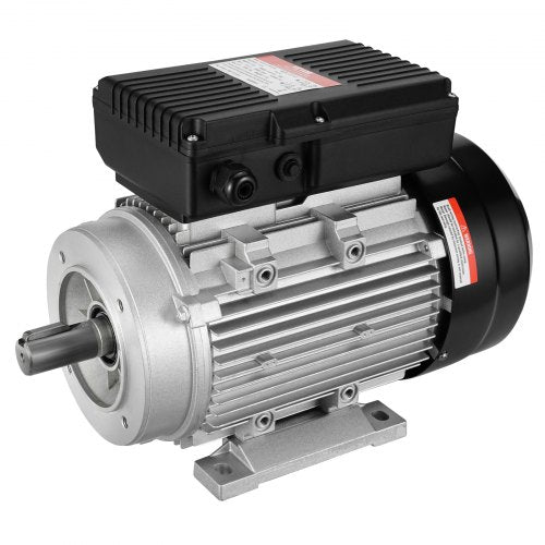 1,5KW elmotor 1400 rpm AC 220~240V 9,85A 1-fas 24 mm kilaxel |  EU