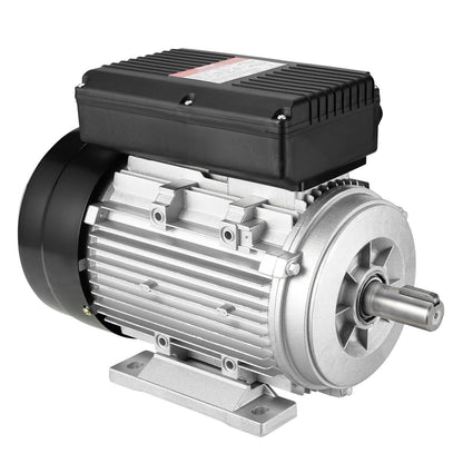 1,5 kW Elektromotor 1400 U/min AC 220~240 V 9,85 A 1-phasig 24 mm Keilwelle