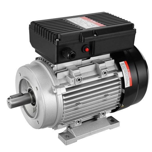 1,1KW elmotor 2800 varv/min AC 220~240V 7,1A 1-fas 24 mm kilaxel