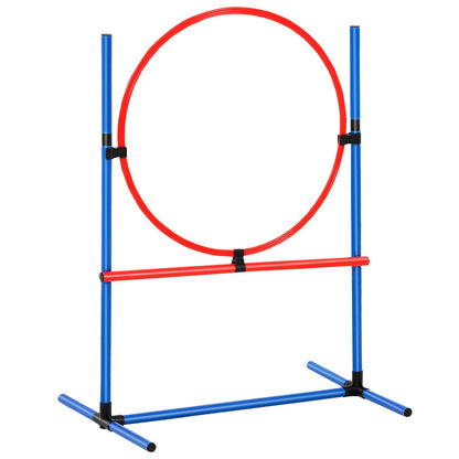 Dog Agility Training Equipment 5 PCS Upgrade w/ Hinders Extended Tunnel