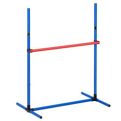 Dog Agility Training Equipment 5 PCS Upgrade w/ Hinders Extended Tunnel