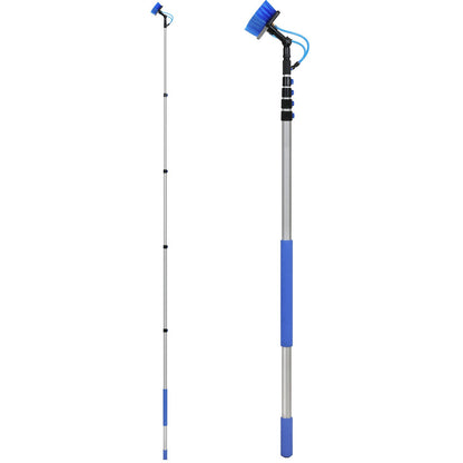 Water Fed Pole Kit 7,3 m solpanelsrengöringsstolpe med förlängbart handtag