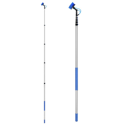 Water Fed Pole Kit 9m Solpanel Rengöringsstolpe med förlängbart handtag