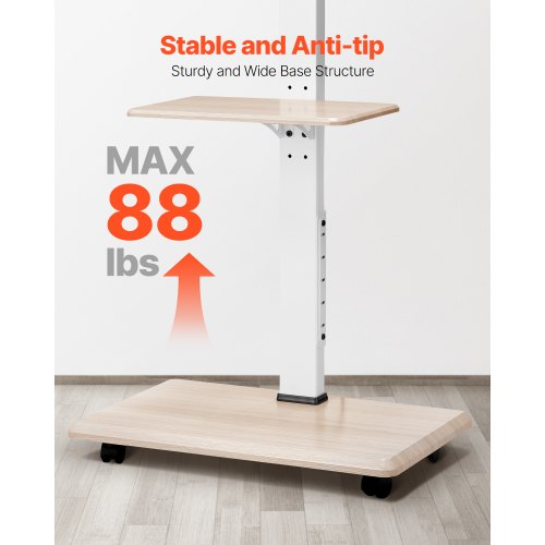 Rolling TV Stand Mobile TV Cart Holds up to 36 kg for 32-70 inch screens | EU