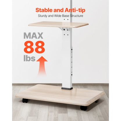 Rolling TV Stand Mobile TV Cart Holds up to 36 kg for 32-70 inch screens | EU