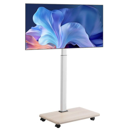 Rolling TV Stand Mobile TV Cart Holds up to 49 kg for 32-70 inch screens | EU