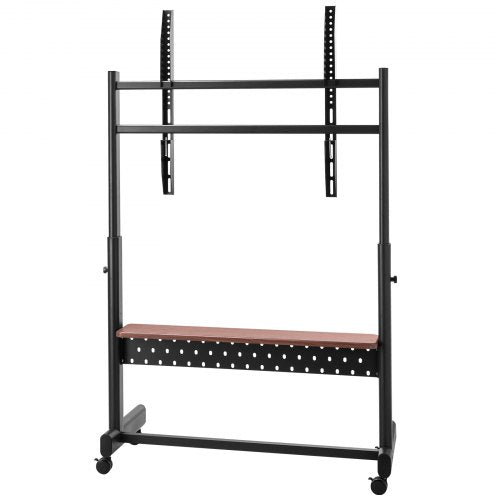 Rullande TV-stativ Mobil TV-vagn Rymmer upp till 90 kg för 55-100 tums TV-apparater |  EU