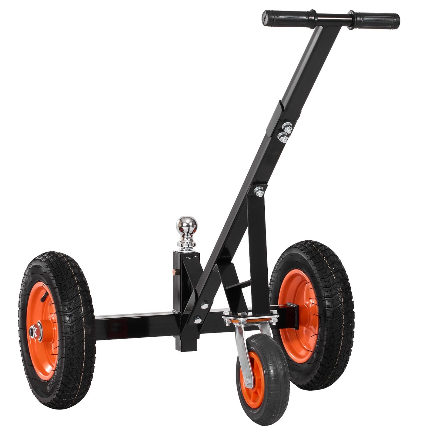 1000lbs Trailer Dolly 16.7 and 22 in Adjustable Height 2 in Ball 14 in Tire