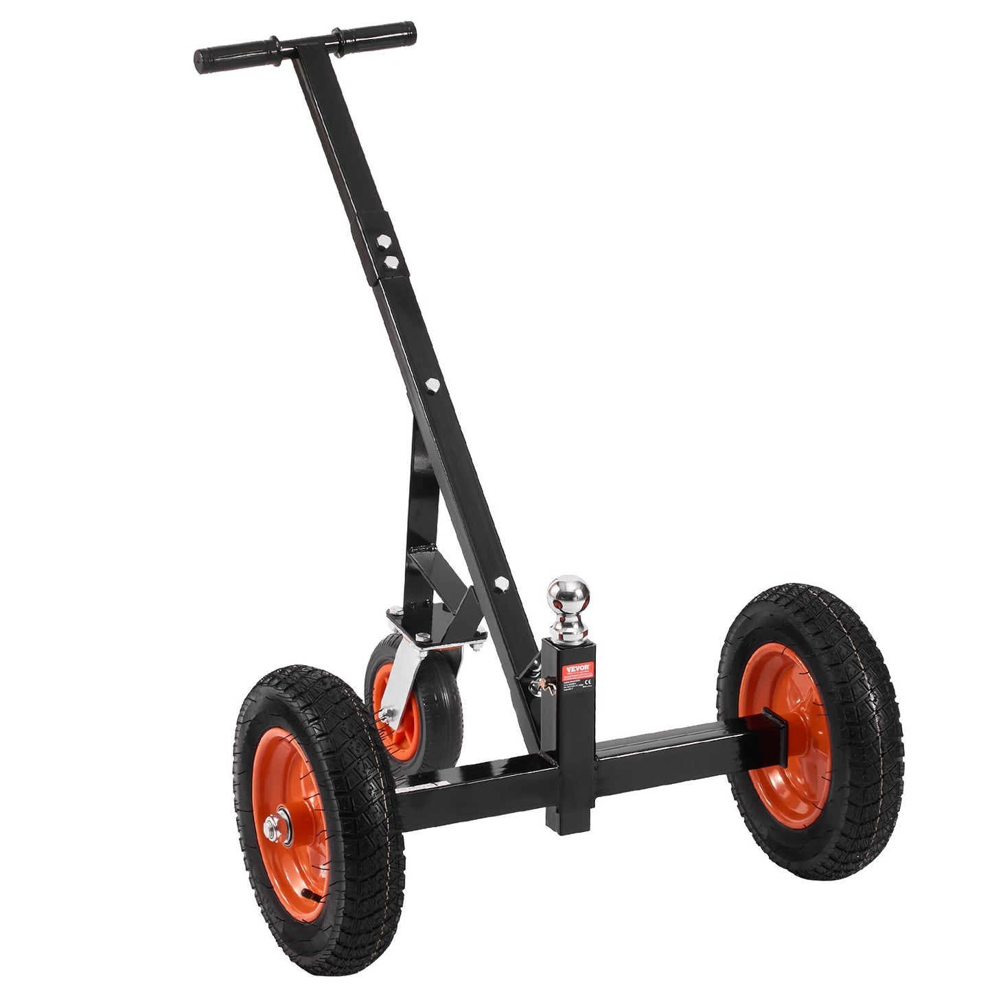 1000lbs Trailer Dolly 16.7 and 22 in Adjustable Height 2 in Ball 14 in Tire