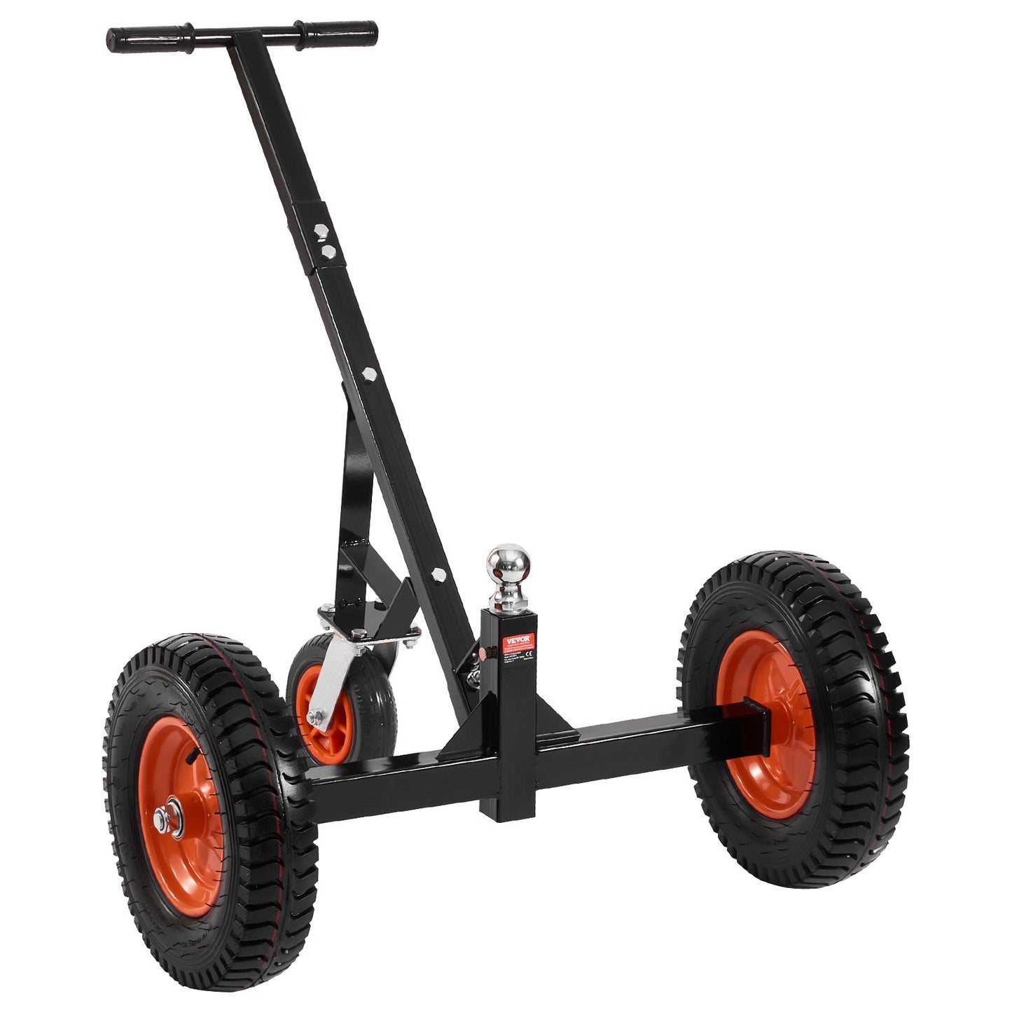 1200lbs Trailer Dolly 18 and 22 in Adjustable Height 2 in Ball 15.2 in Tire