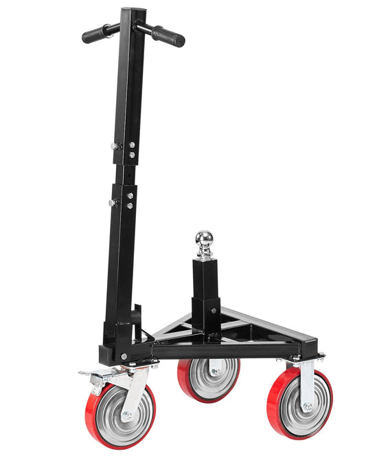 Trailer Dolly 3500lbs Tunga Vikt Kapacitet 18 och 22 tum Höjdjusterbar