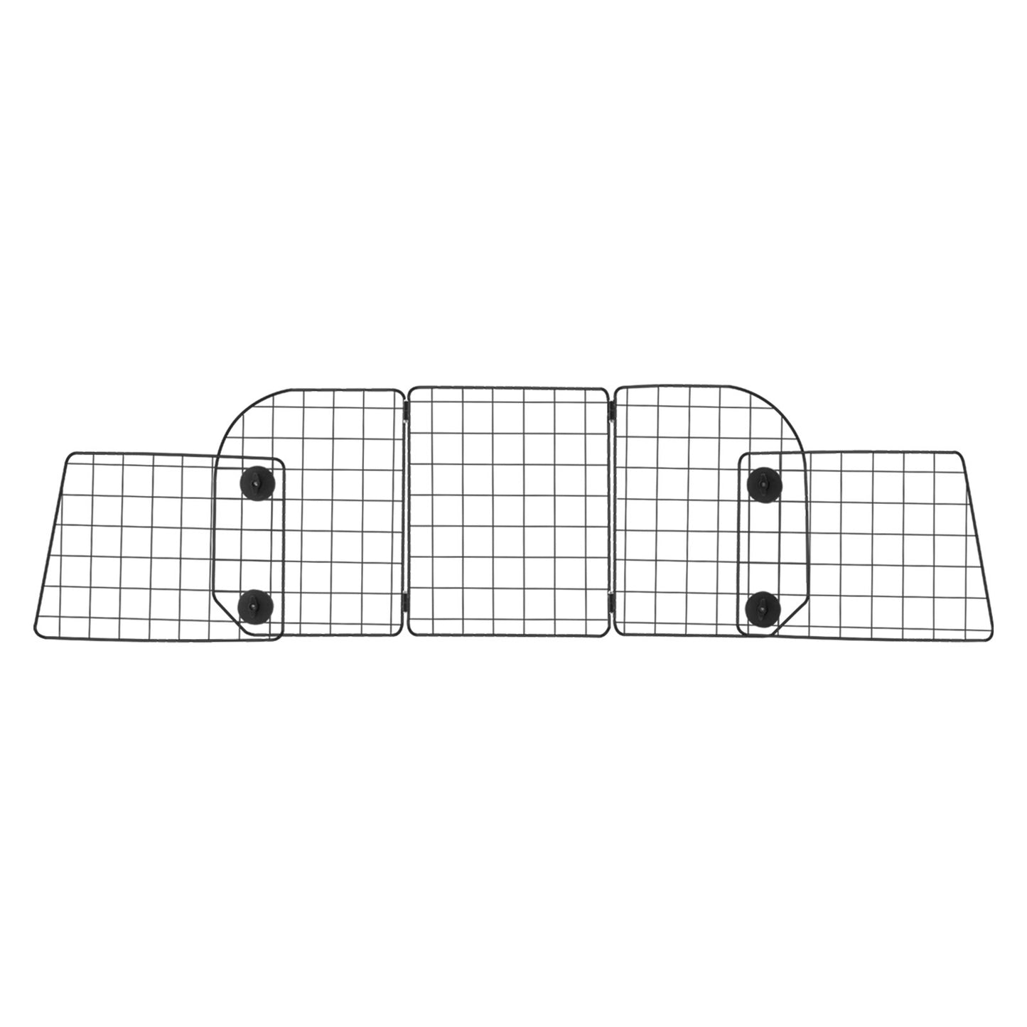 Dog Car Barrier 38.5"-61.6" Adjustable Pet Divider for Cargo Space