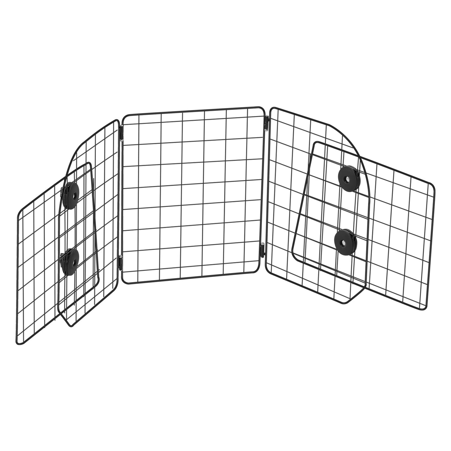 Dog Car Barrier 38.5"-61.6" Adjustable Pet Divider for Cargo Space