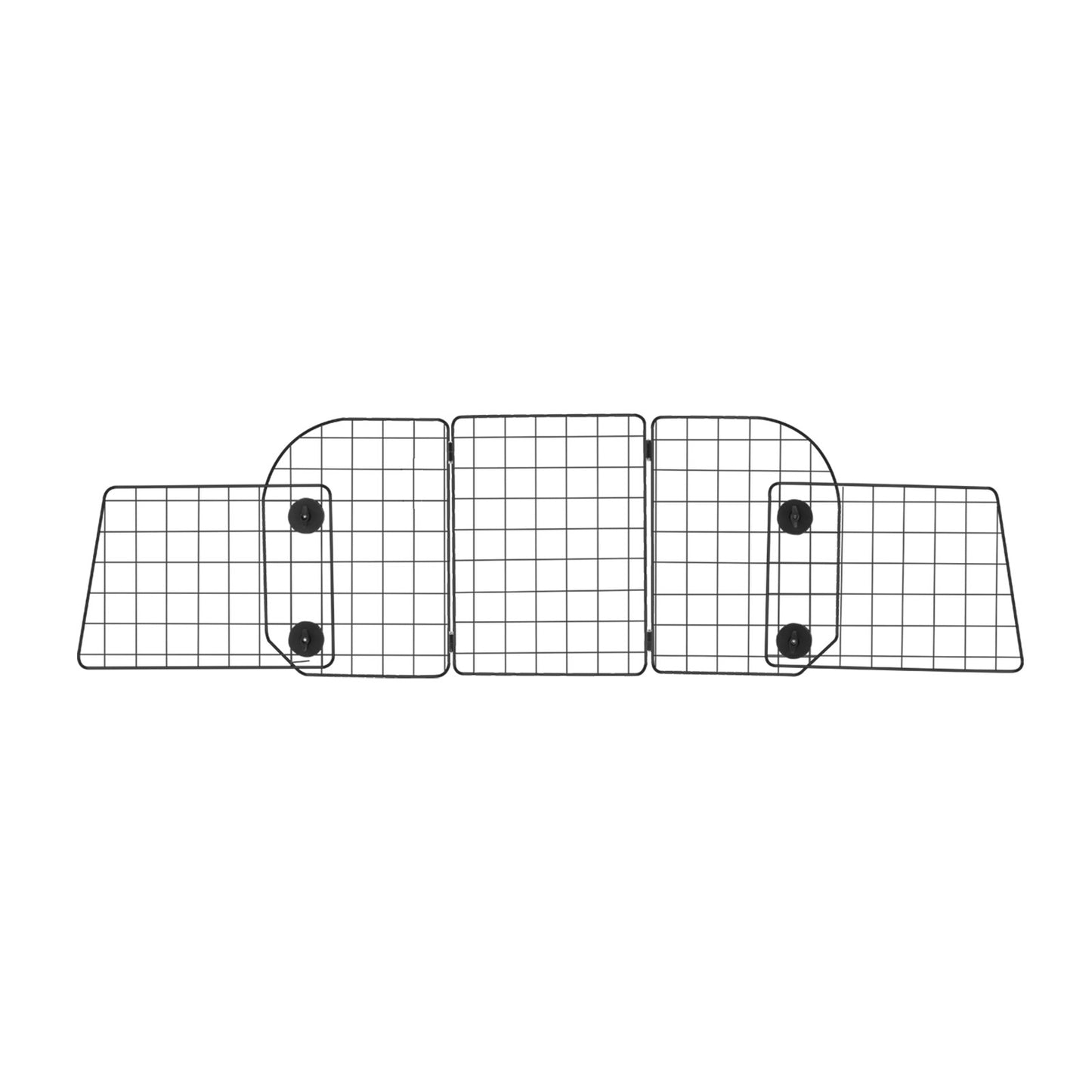Dog Car Barrier 36.6"-60" Adjustable Pet Divider for Cargo Space