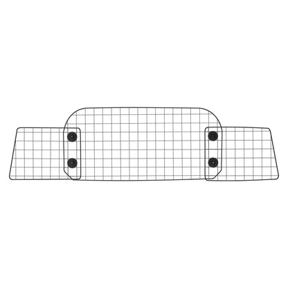 Dog Car Barrier 35.4"-60.6" Adjustable Pet Divider Gate for Trucks SUVs