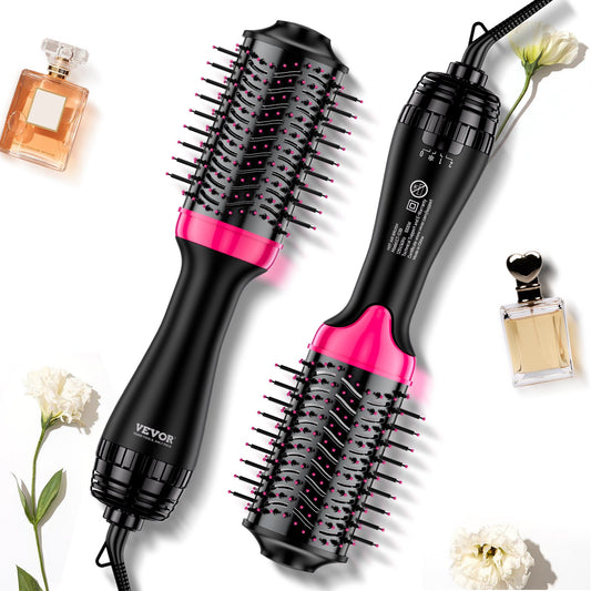 Hair Dryer Brush Ionic Hair Dryer and Styler with 65mm Oval Barrel