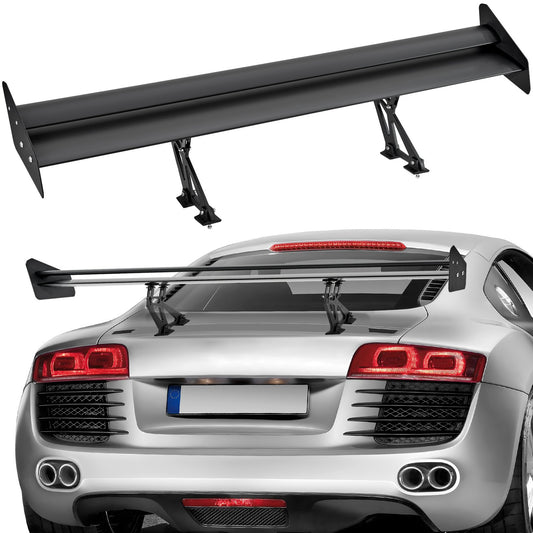 Universal Rear Spoiler GT Style Justerbar Trunk Wing Car Racing 53.1''
