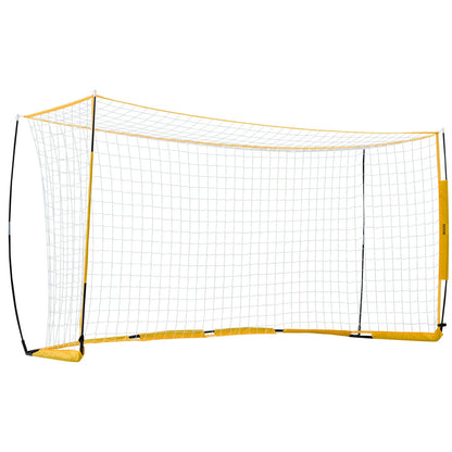 12x6 ft Portable Soccer Goal Kids Football Net Carrying Bag Backyard Training