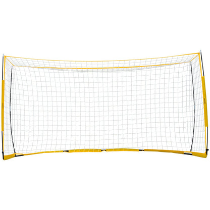 12x6 ft Portable Soccer Goal Kids Football Net Carrying Bag Backyard Training