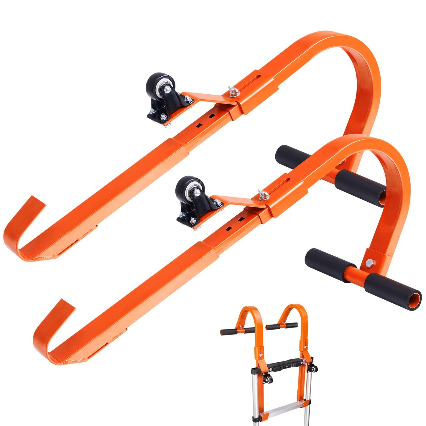 Stege Takkrok Stabilisator 2-pack med hjulgummigrepp T-Bar Stål