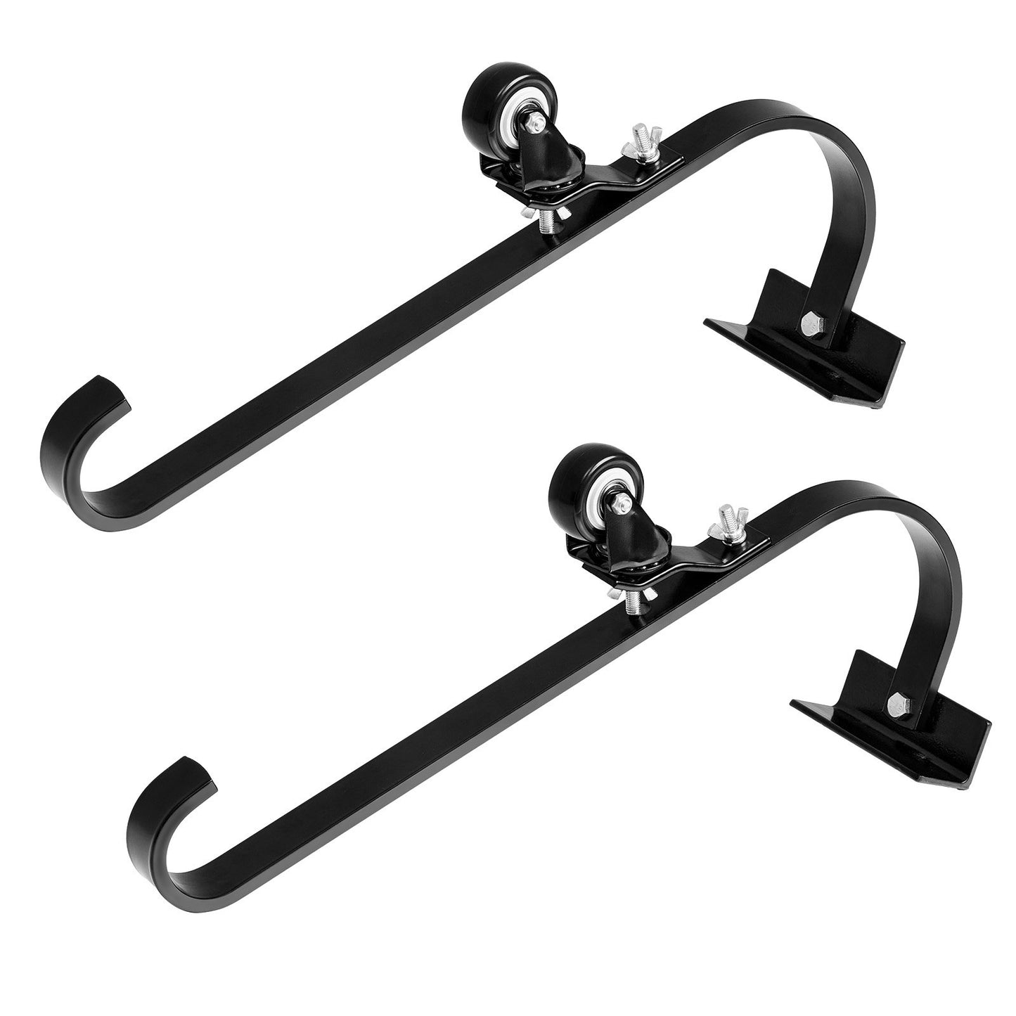 Stege Takkrok Stabilisator 2-pack med fast hjul & vridbart stångstål