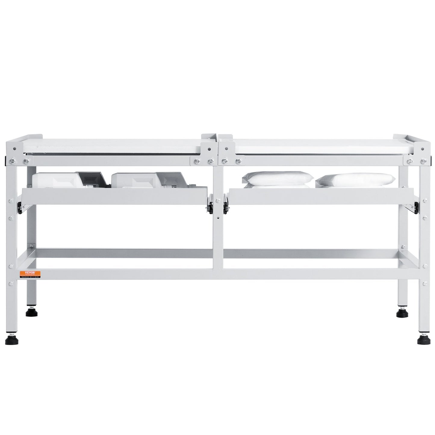 Tvättmaskinsstativ piedestal 48,5x25 tum 590LB med dubbelbricka