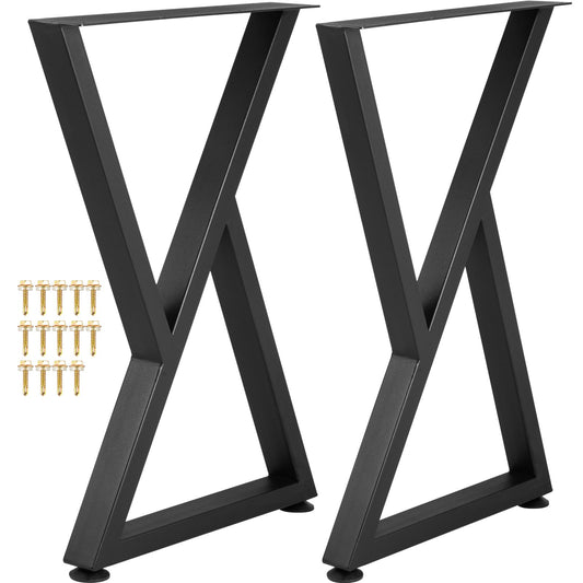 Z-form metallbordsben Matbordsben 28"x18" skrivbordsben Set med 2