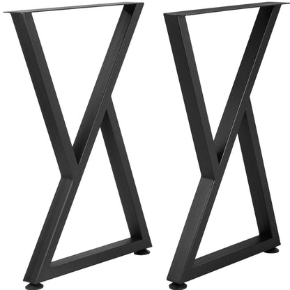 Z-form metallbordsben Matbordsben 28"x18" skrivbordsben Set med 2