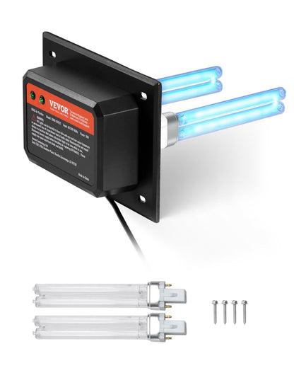 HVAC Air Purifier Whole House 18W 7 Inch UV Light In Duct For AC System