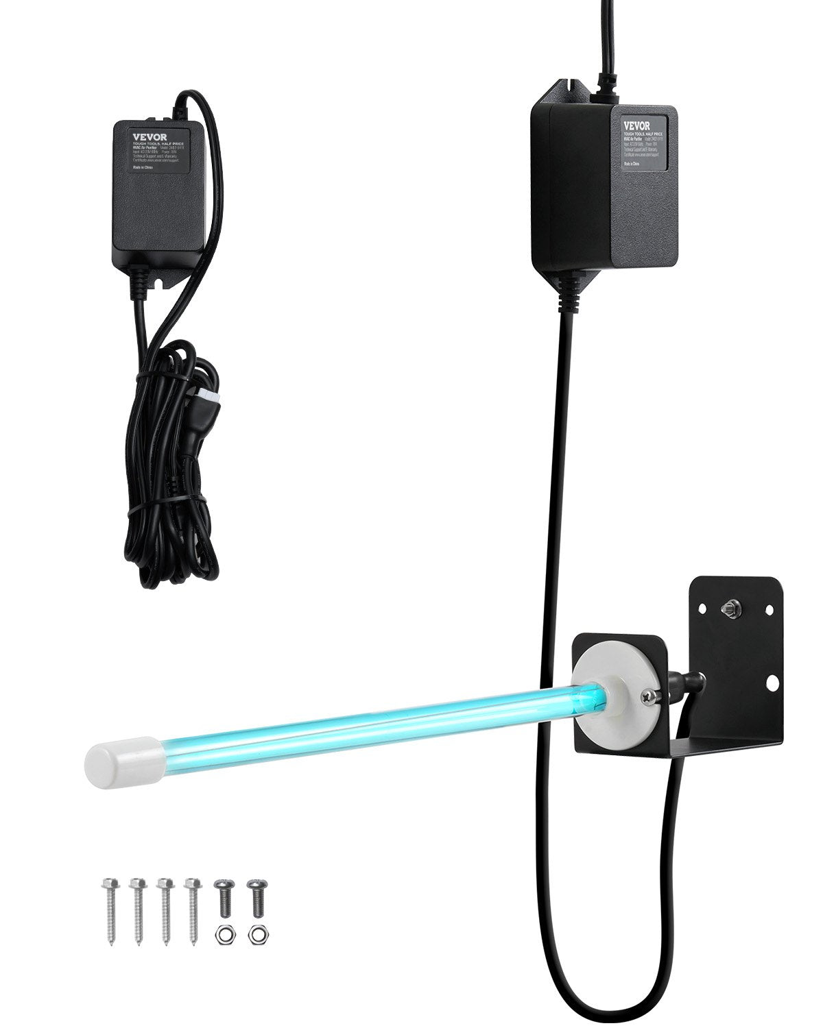 HVAC Air Purifier 18W 14 Inch UV Light Coil Cleaner with Magnet in Duct