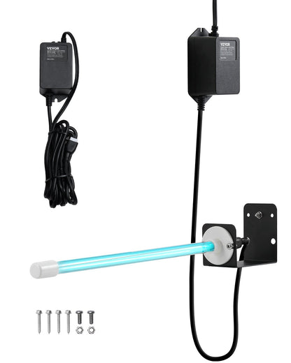 HVAC Air Purifier 18W 14 Inch UV Light Coil Cleaner with Magnet in Duct