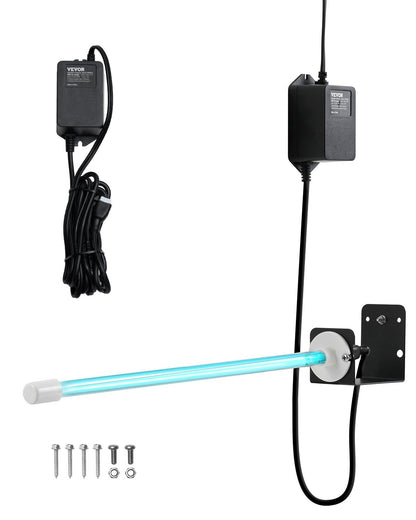 HVAC Air Purifier 25W 17 Inch UV Light Coil Cleaner with Magnet in Duct