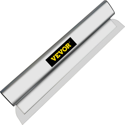 Drywall Skimming Blade, 24-tums utjämnande knock-down kniv, rostfritt stål spackel efterbehandlingsverktyg, slagkraftiga ändlock för Sheetrock Gips Gyprock Wall-board gipsskivor