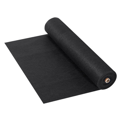 Driveway Fabric, 3.28x164FT Nonwoven Geotextile Fabric for Landscaping, Heavy Duty Garden Weed Barrier Fabric, 4.43OZ Landscape Fabric, French Drains Drainage Fabric, Ground Cover Weed Control