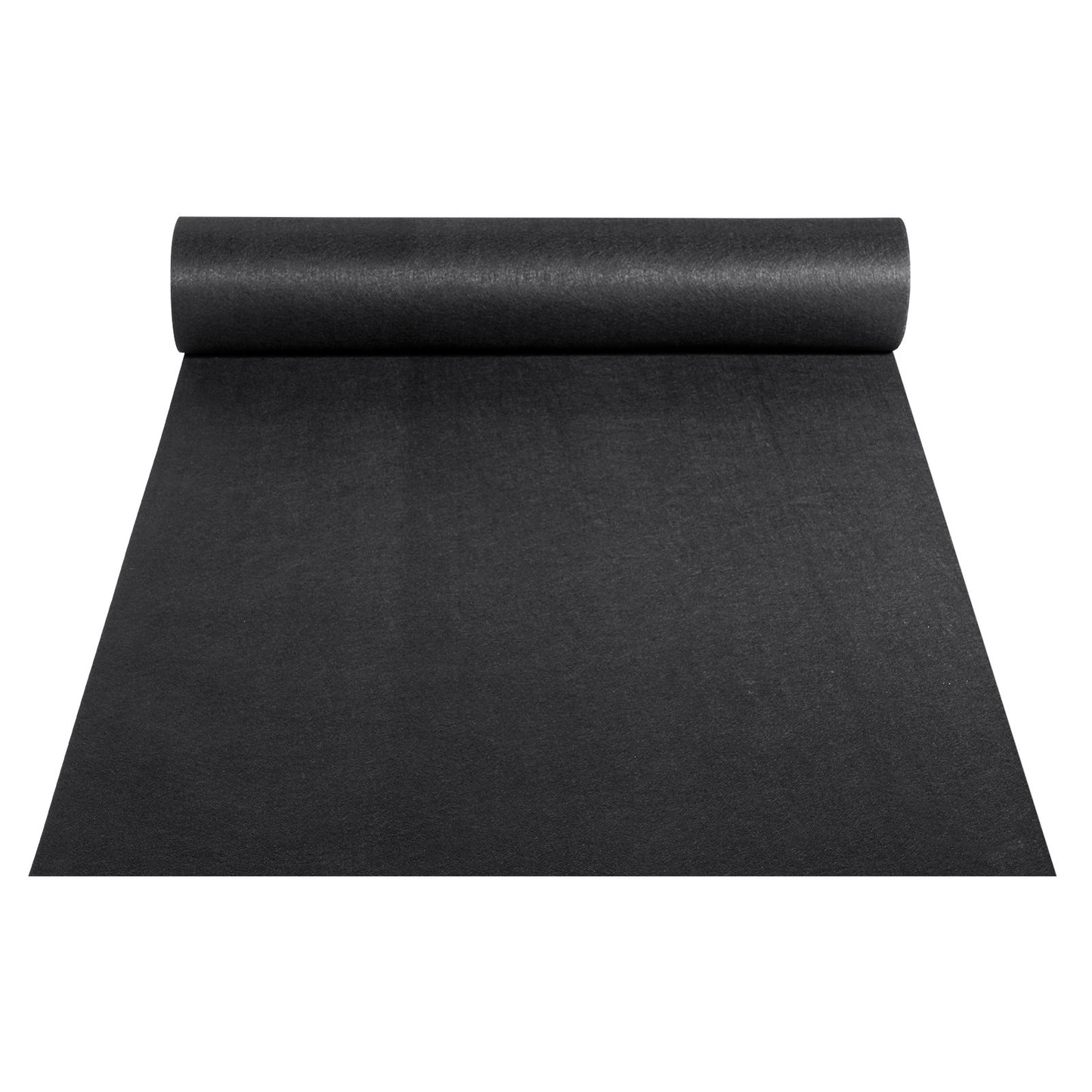 Non Woven Geotextile Fabric Under Gravel, 4x100FT 8OZ Driveway Fabric Landscape Fabric, Heavy Duty Weed Barrier Fabric, Ground Cover Weed Control Fabric, French Drains Drainage Fabric, Black