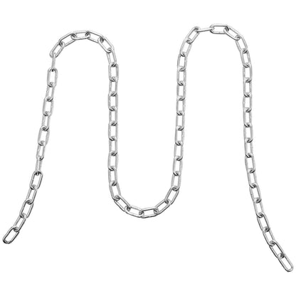 Zinkpläterad Proof Coil Chain Carbon Steel Chain Sling 3/16" x 10' 1100 lbs
