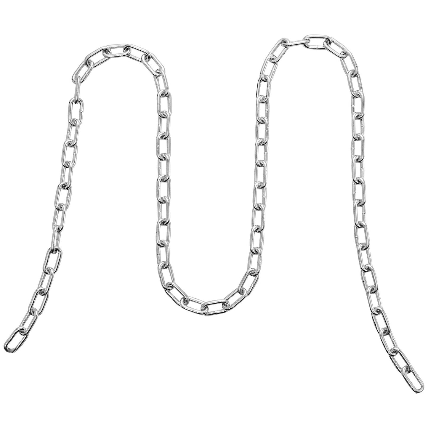 Zinkpläterad Proof Coil Chain Carbon Steel Chain Sling 3/16" x 250' 1100lbs