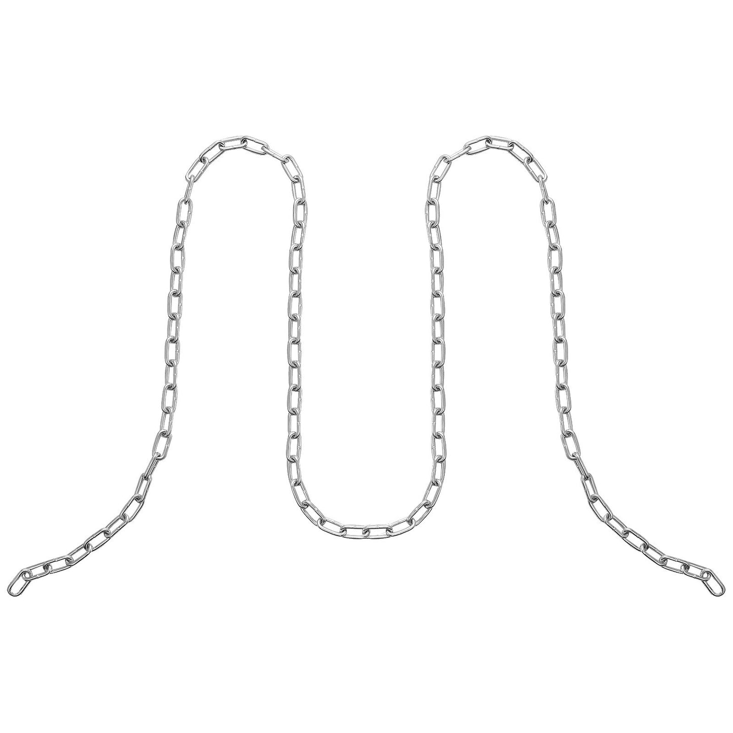 Zinkpläterad Proof Coil Chain Carbon Steel Chain Sling 1/8" x 33' 350 lbs