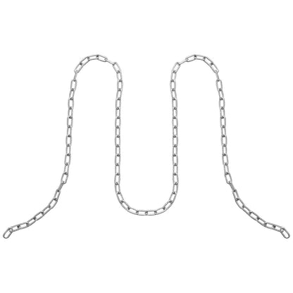 Zinkpläterad Proof Coil Chain Carbon Steel Chain Sling 1/8" x 33' 350 lbs