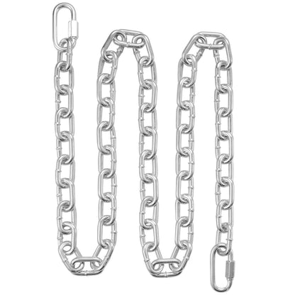 Zinc Plated Proof Coil Chain Carbon Steel Chain Sling 5/16" x 6' 1980 lbs