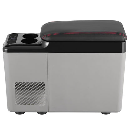 Portable Car Refrigerator Freezer Compressor 15L Single Zone for Car Home