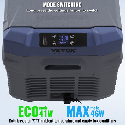 Portable Car Refrigerator Freezer Compressor 25 L Dual Zone for Motorhome