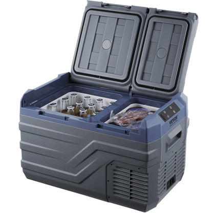 Portable Car Refrigerator Freezer Compressor 25 L Dual Zone for Motorhome