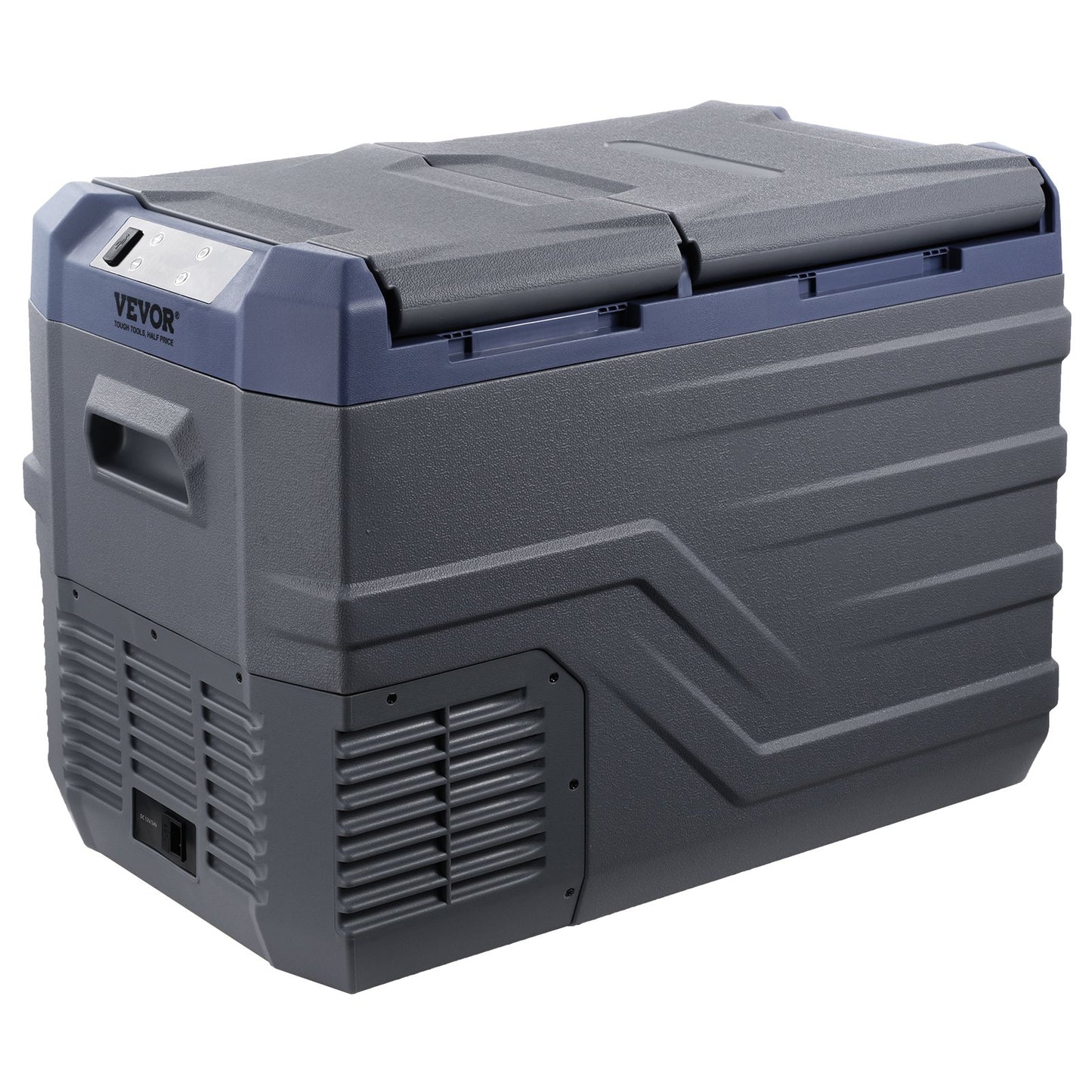 Portable Car Refrigerator Freezer Compressor 32 L Dual Zone for Home Car