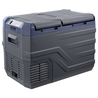 Portable Car Refrigerator Freezer Compressor 32 L Dual Zone for Home Car