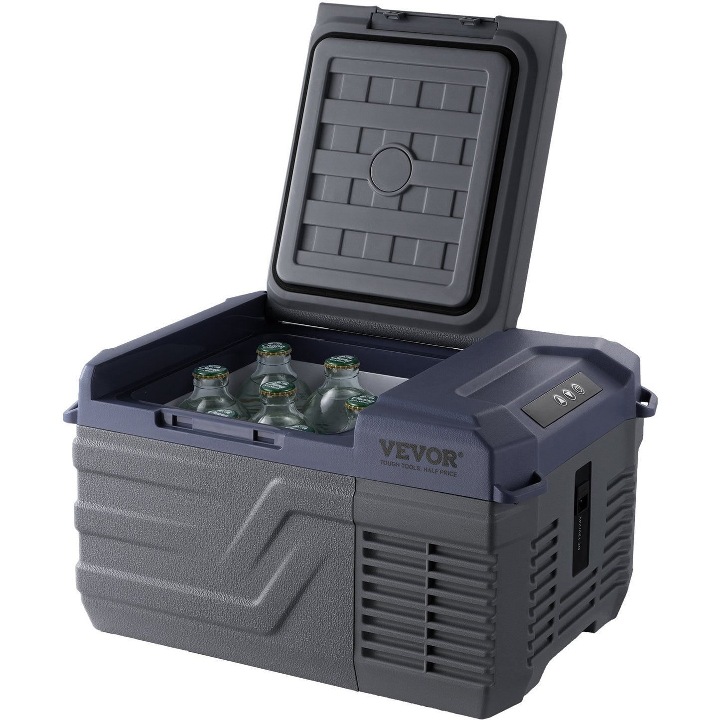 Portable Car Refrigerator Freezer Compressor 9 L Single Zone for Car Home