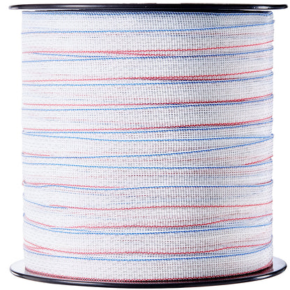 1640Ft 500M Electric Fence Tape Fencing Poly Tape Horse Cattle Livestock
