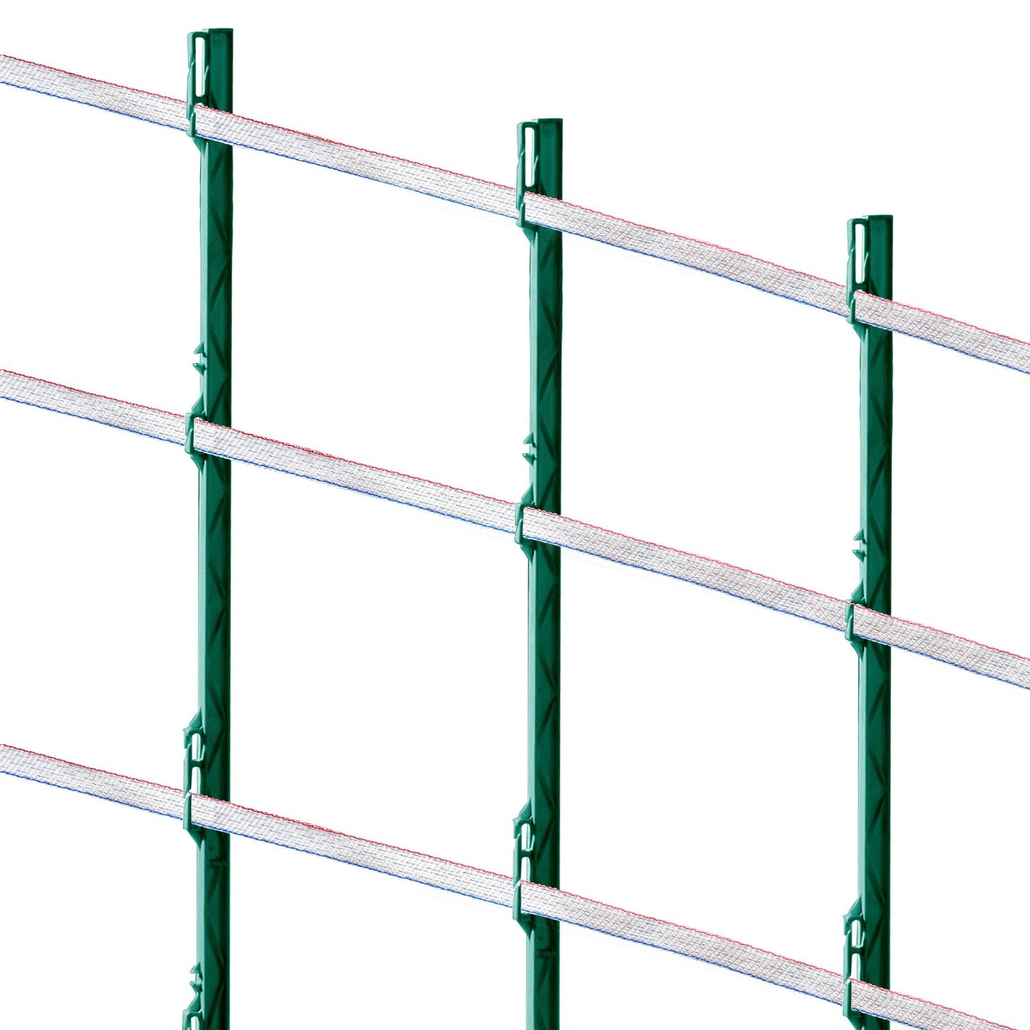 1640Ft 500M Electric Fence Tape Fencing Poly Tape Horse Cattle Livestock